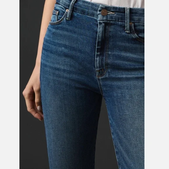 MOTHER Denim The Looker Ankle Fray - Picture 4 of 10